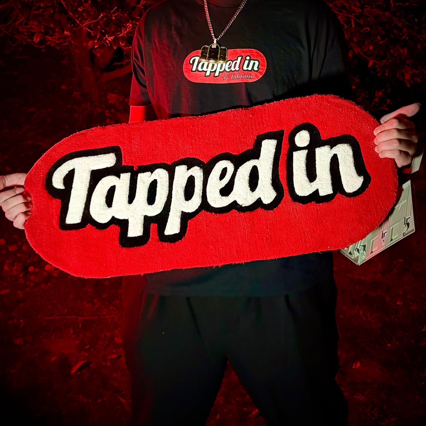 Tapped In Logo Rug