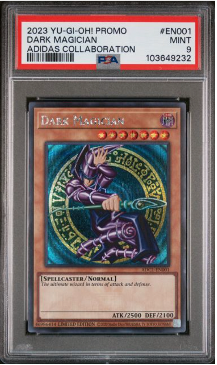 Dark Magician Adidas PSA 9