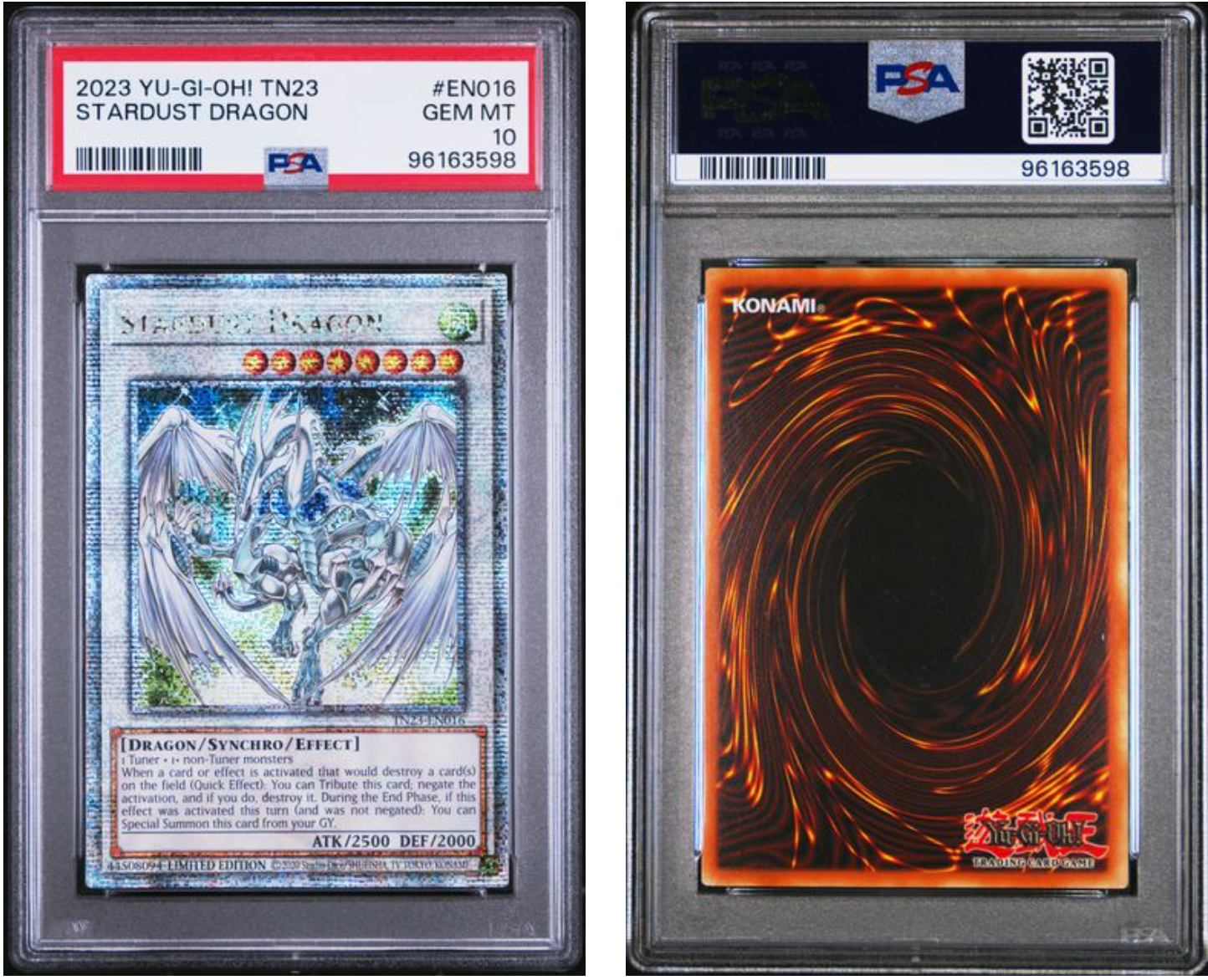 Stardust Dragon QCR PSA 10